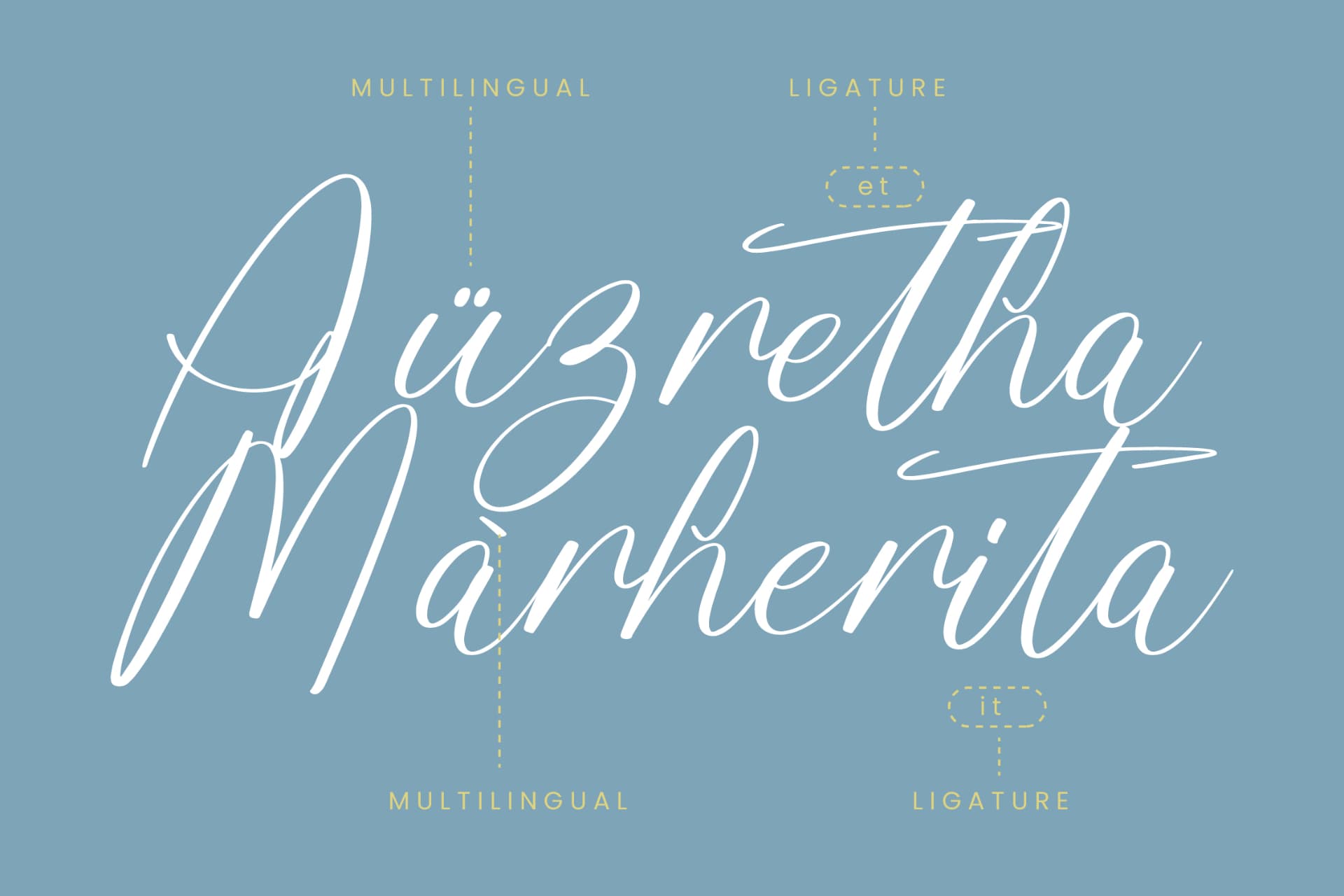 Preview 10 for Gestae Ardentia – Modern Handwritten Font