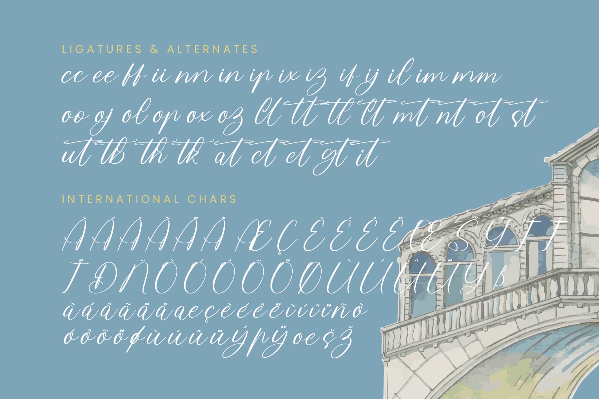 Preview 14 for Gestae Ardentia – Modern Handwritten Font