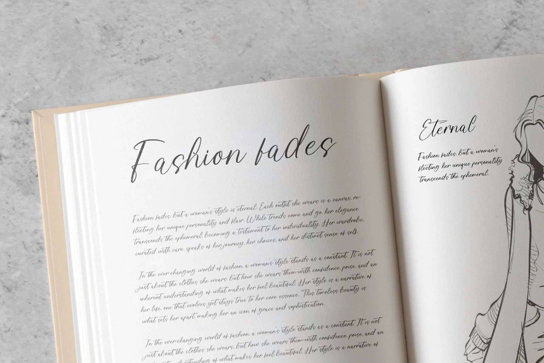 Preview 11 for Gestae Ardentia – Modern Handwritten Font