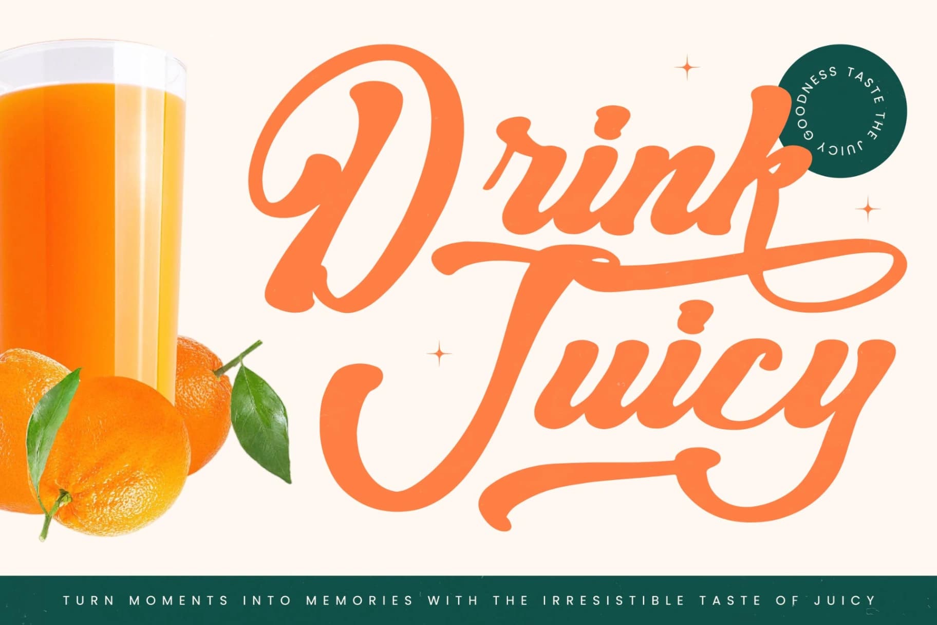 Preview 4 for Wildtrip Nature – Modern Bold Script