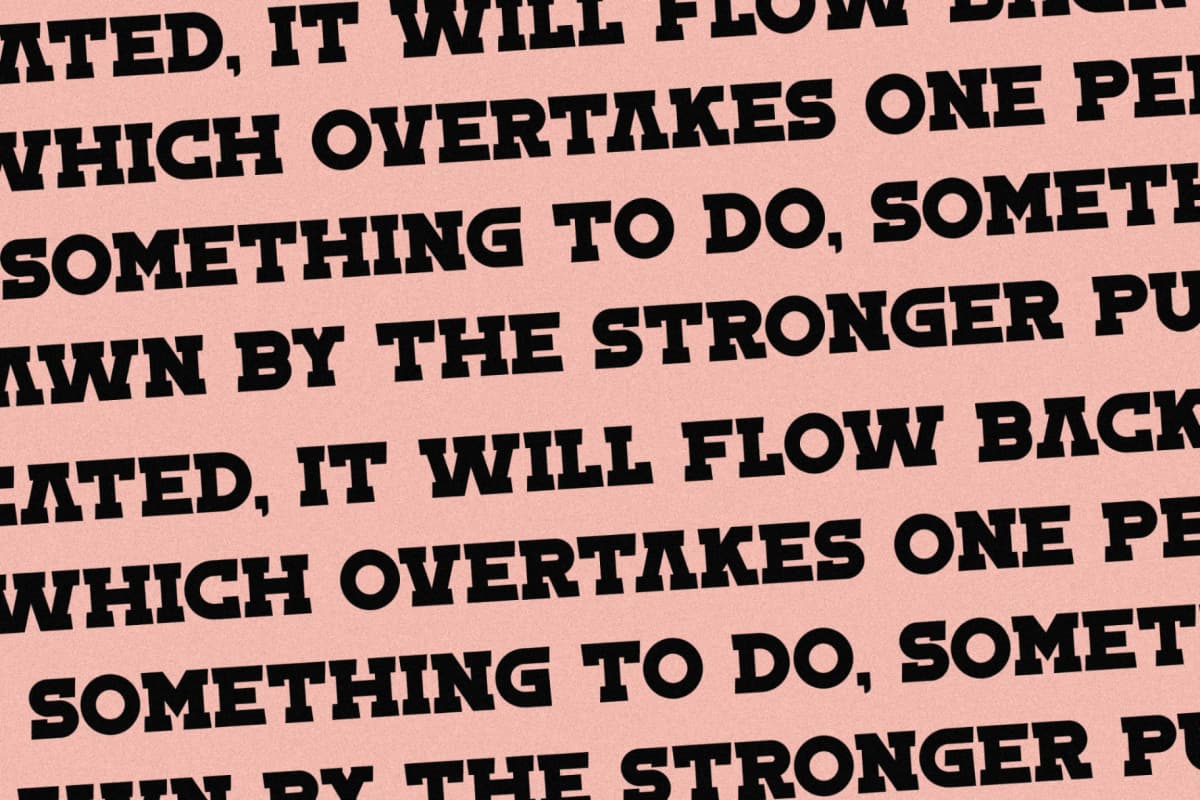 Toma Sunny - Slab Serif Font font preview 12