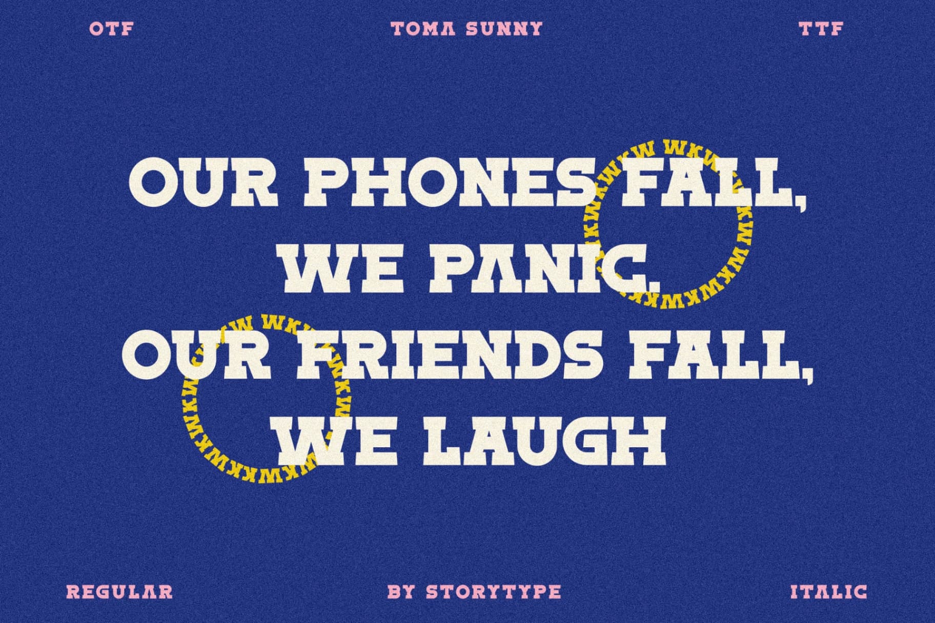 Preview 5 for Toma Sunny - Slab Serif Font