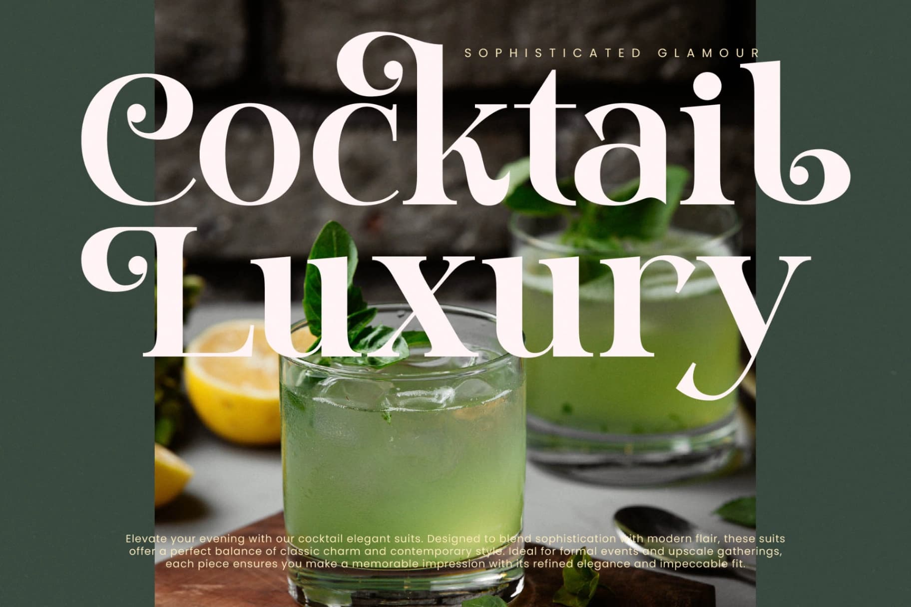 Preview 5 for Majesty Goldera - Modern Serif Font