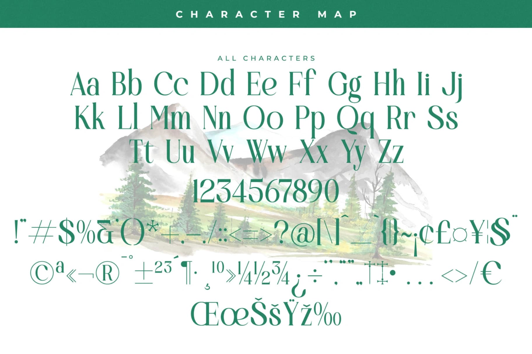 Preview 13 for Bastible – Modern Serif Font