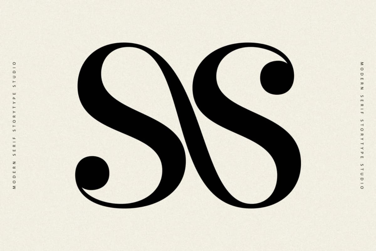 Preview 7 for Qelrage - Modern Serif Font