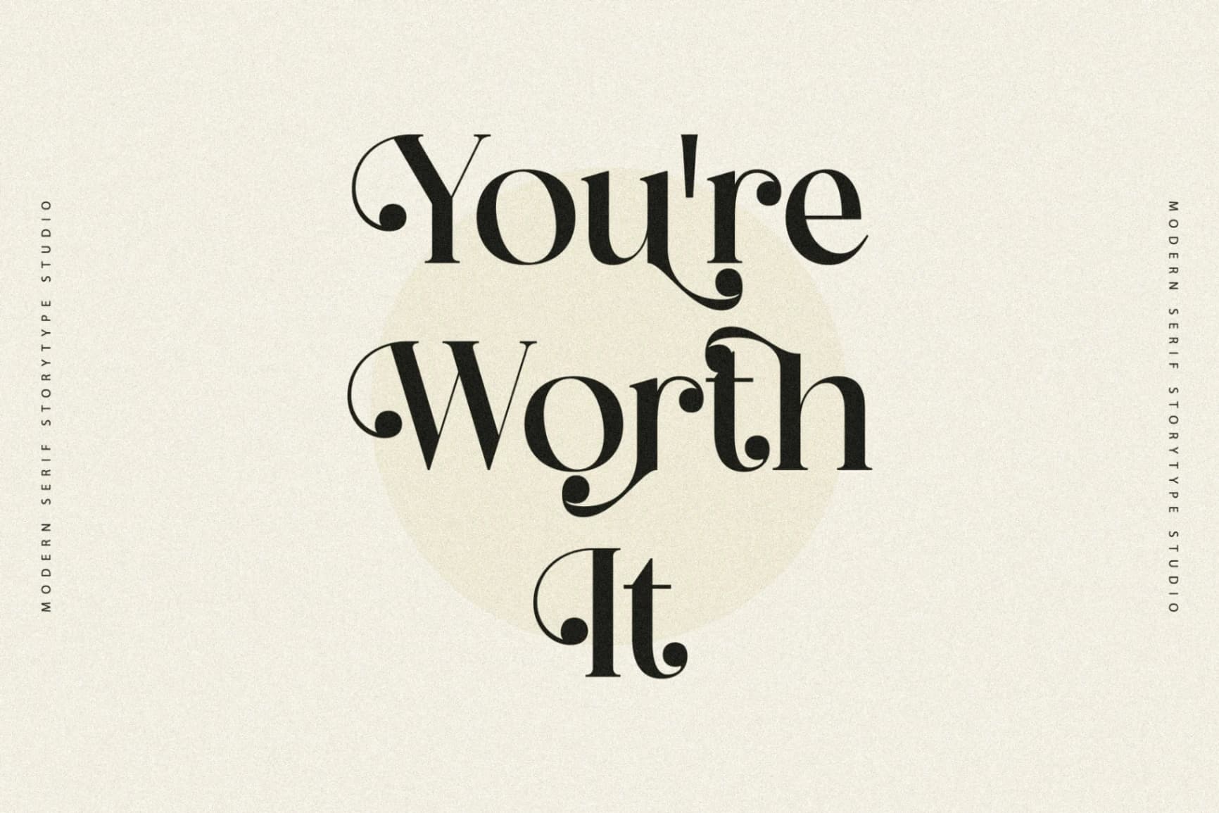 Preview 9 for Qelrage - Modern Serif Font
