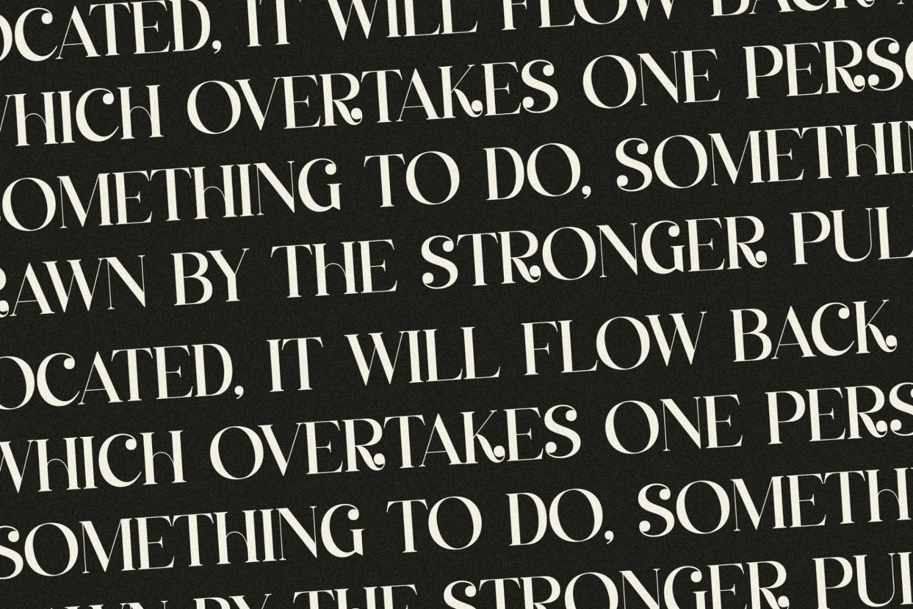 Preview 12 for Qelrage - Modern Serif Font