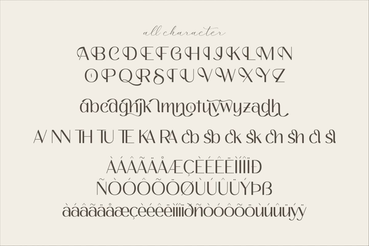 Preview 14 for Qasbyne - Display Sans Serif
