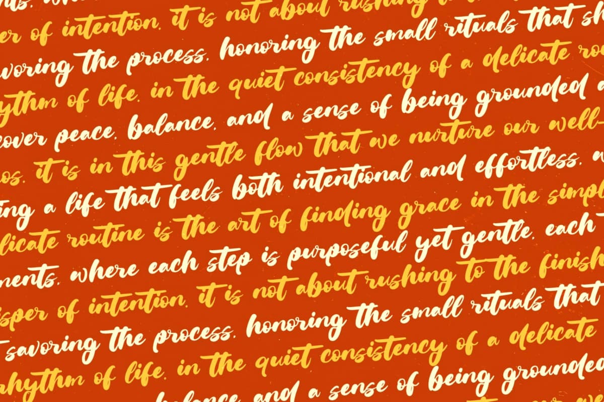 Preview 12 for Delicate Routine - Bold Handwritten