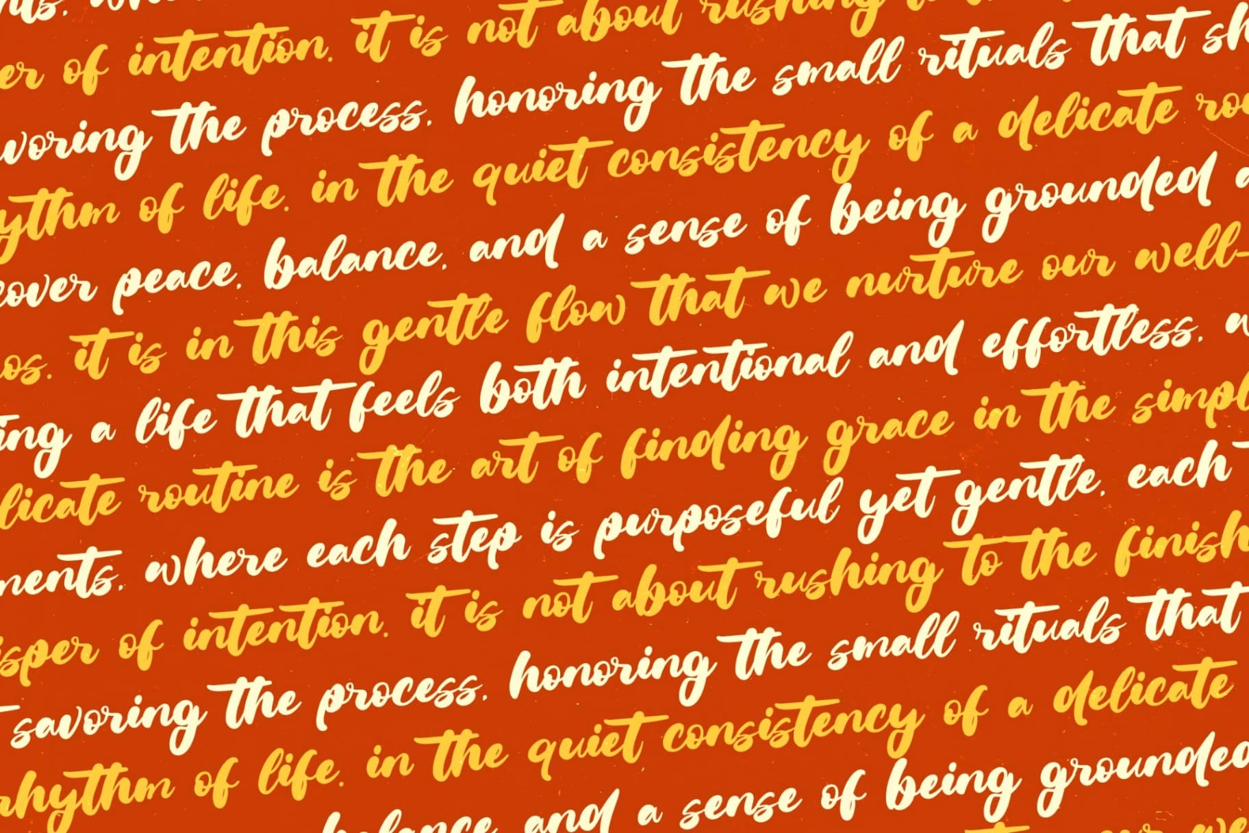 Preview 12 for Delicate Routine - Bold Handwritten