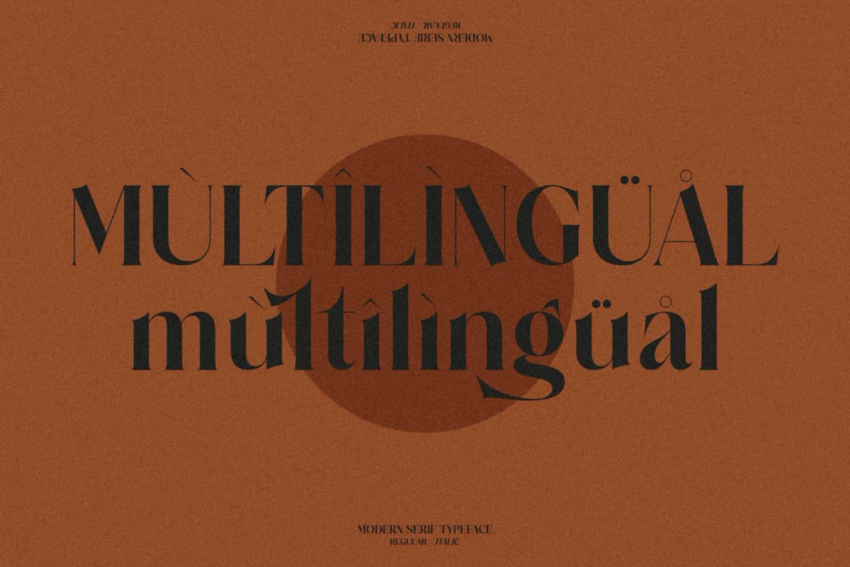 Preview 12 for Salgesis - Modern Serif Typeface