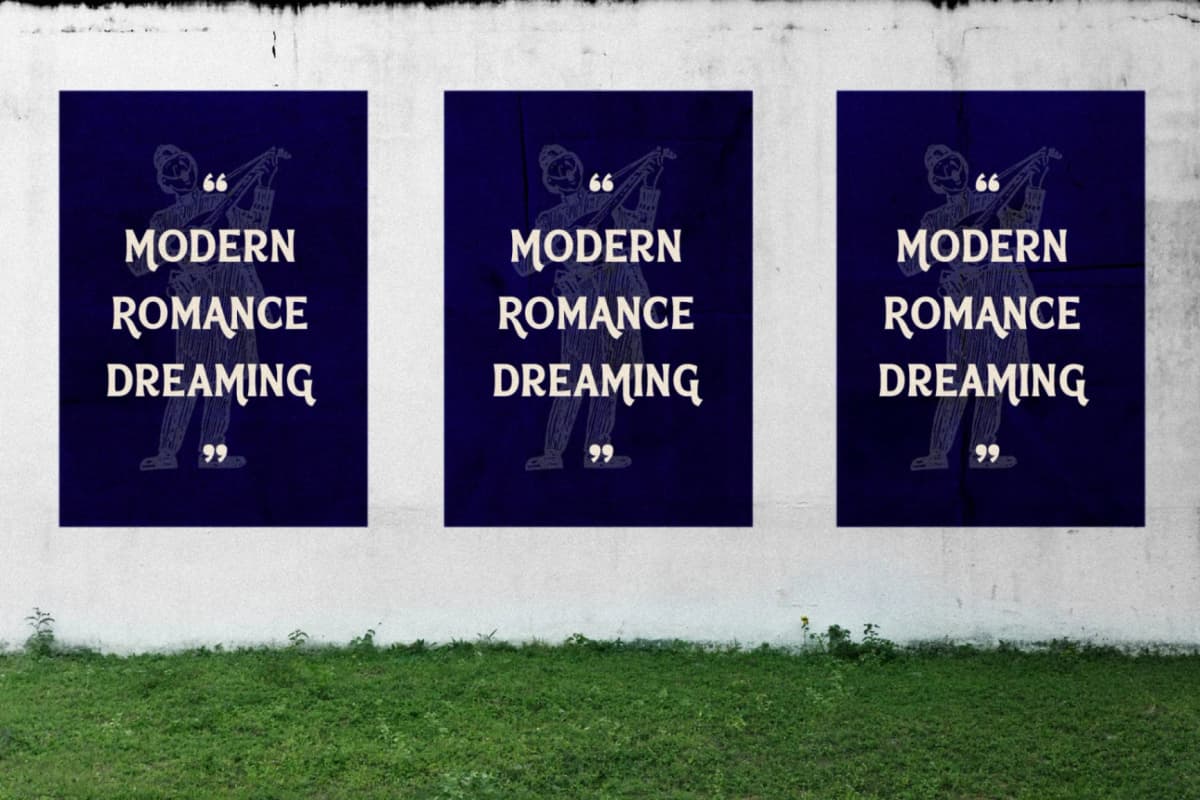 Mofeika - Display Serif Typeface font preview 8