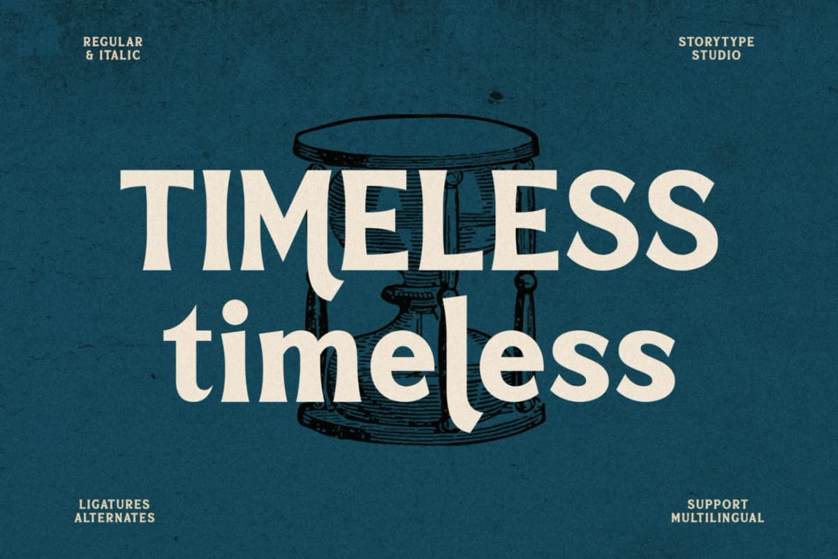 Mofeika - Display Serif Typeface font preview 4