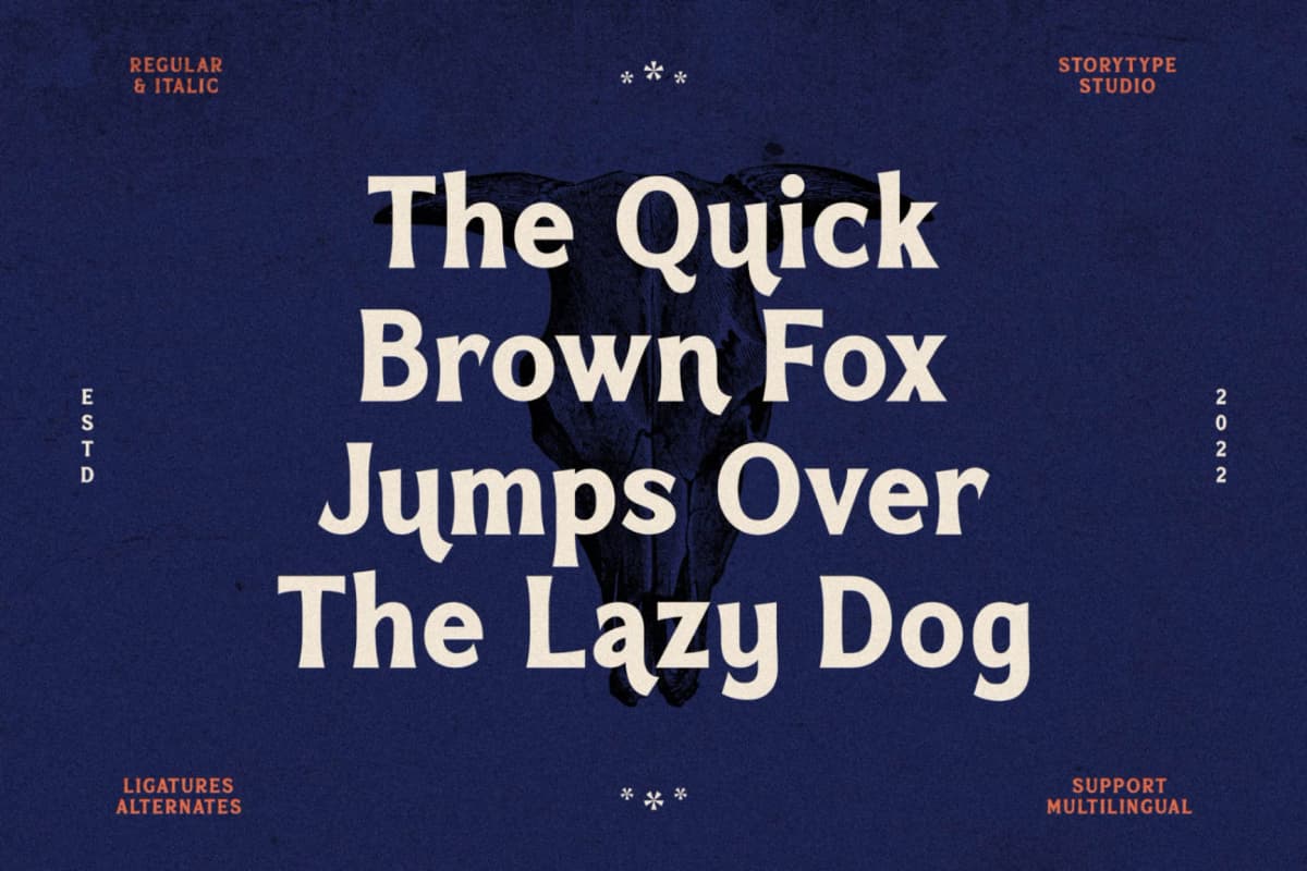 Mofeika - Display Serif Typeface font preview 7