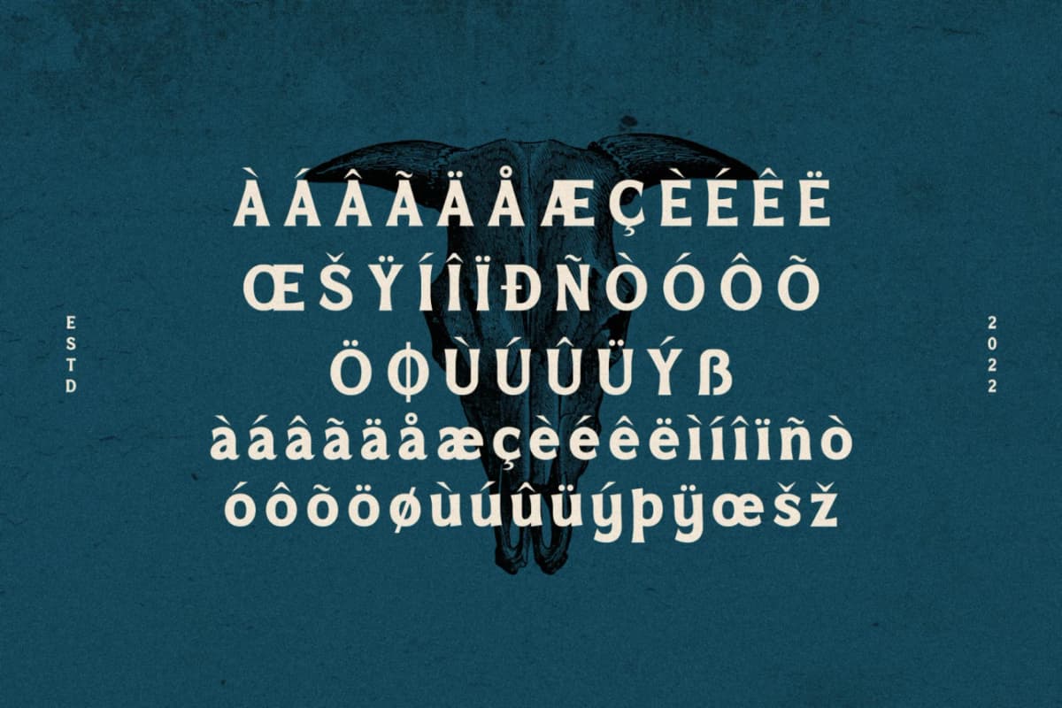 Mofeika - Display Serif Typeface font preview 14