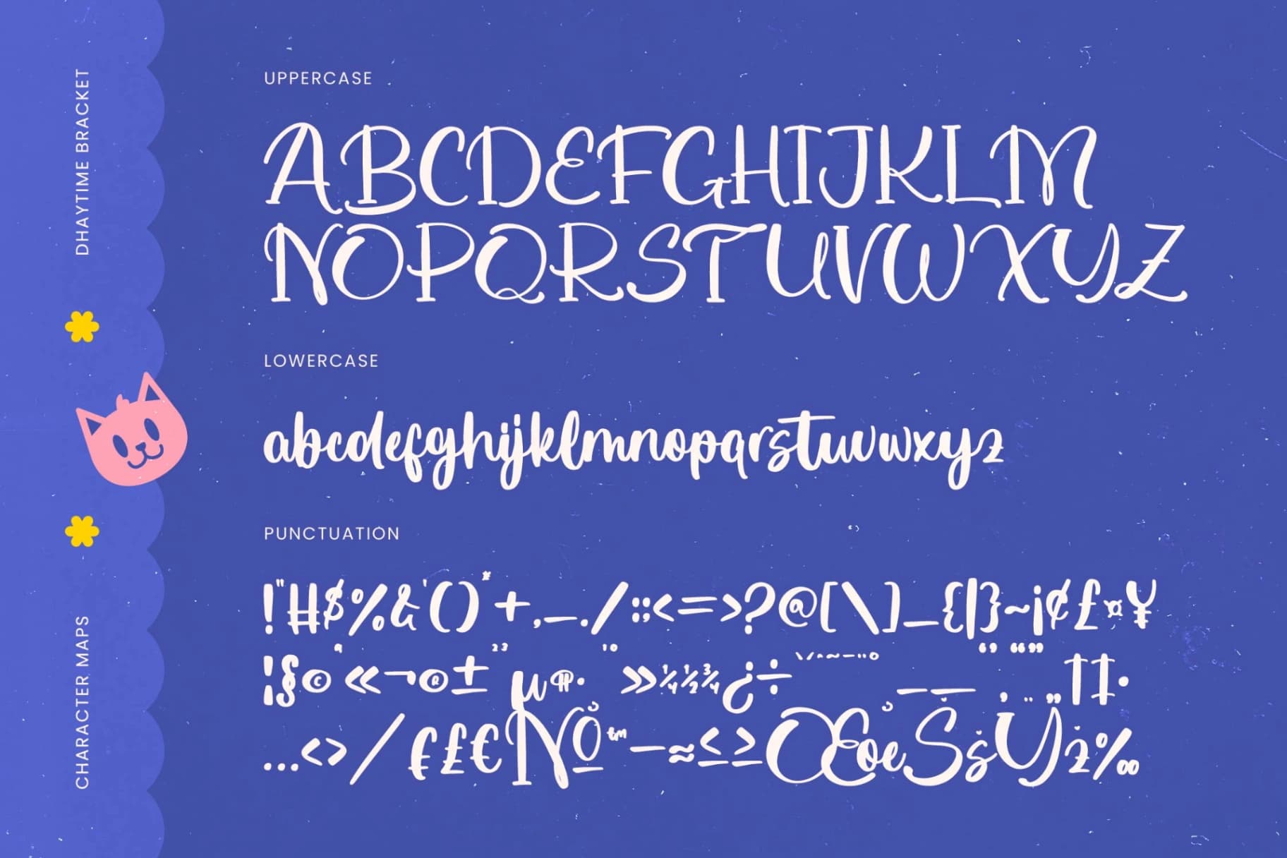 Preview 17 for Dhaytime - Bracket Bold Handwritten