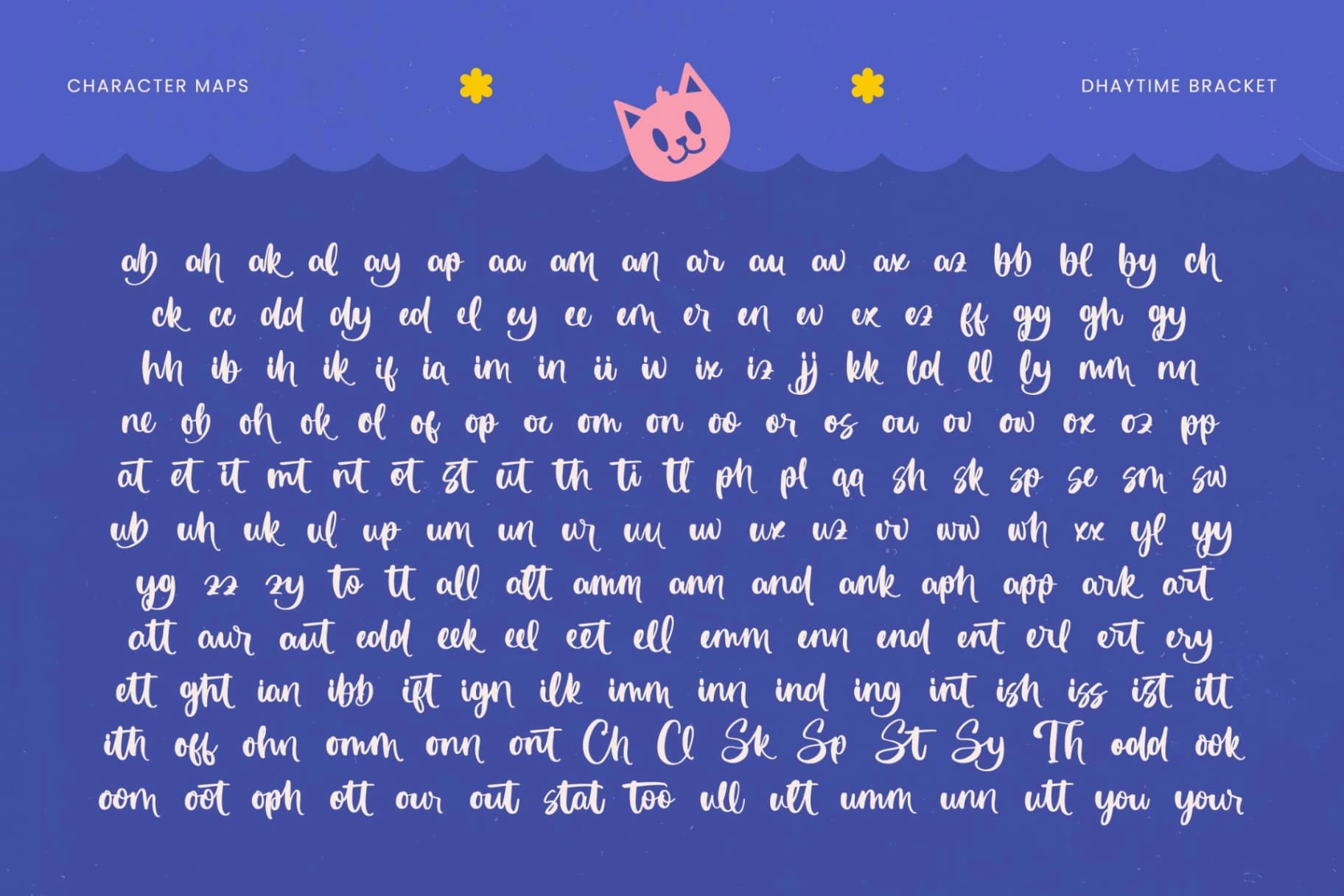 Preview 18 for Dhaytime - Bracket Bold Handwritten