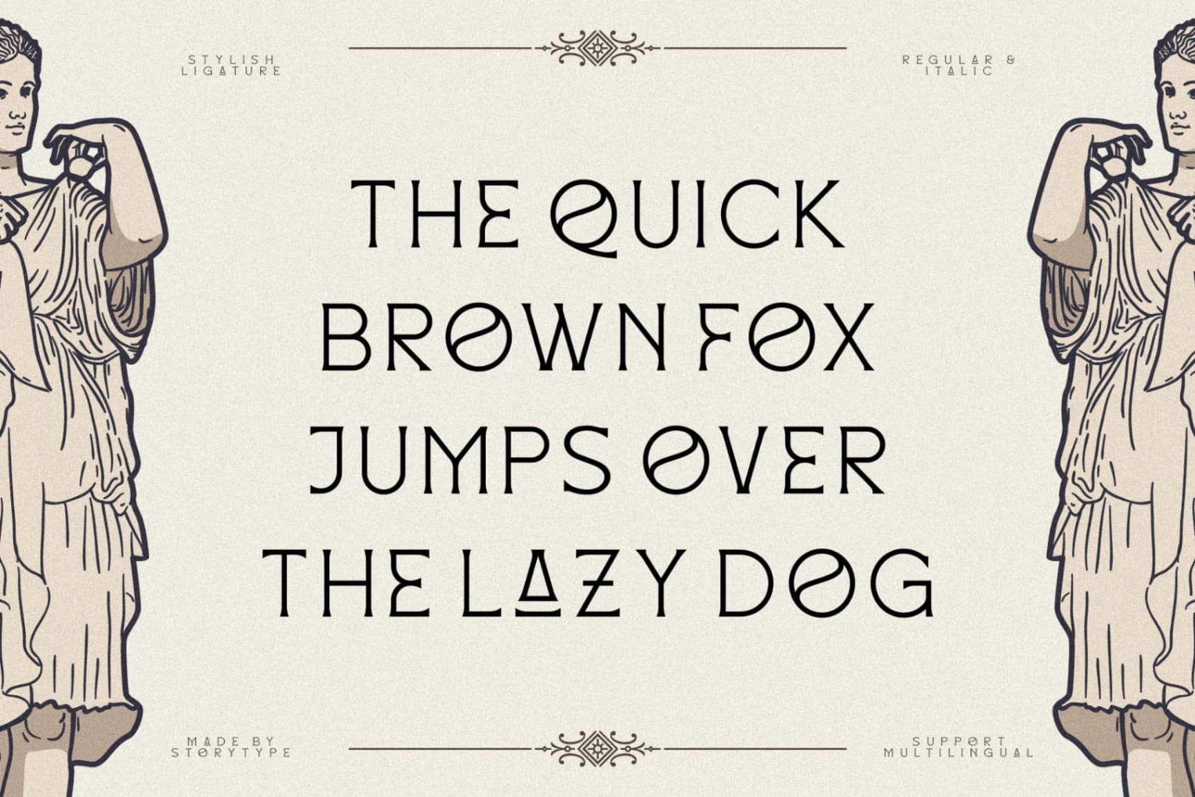 Preview 5 for Mackenzin - Display Typeface Font