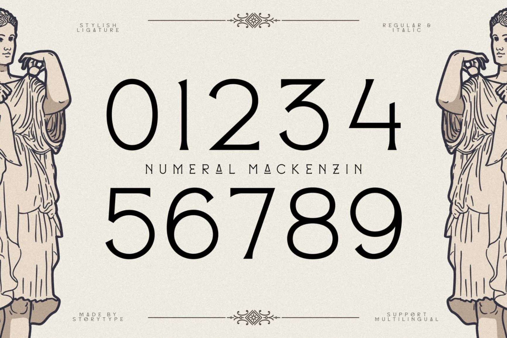Preview 13 for Mackenzin - Display Typeface Font