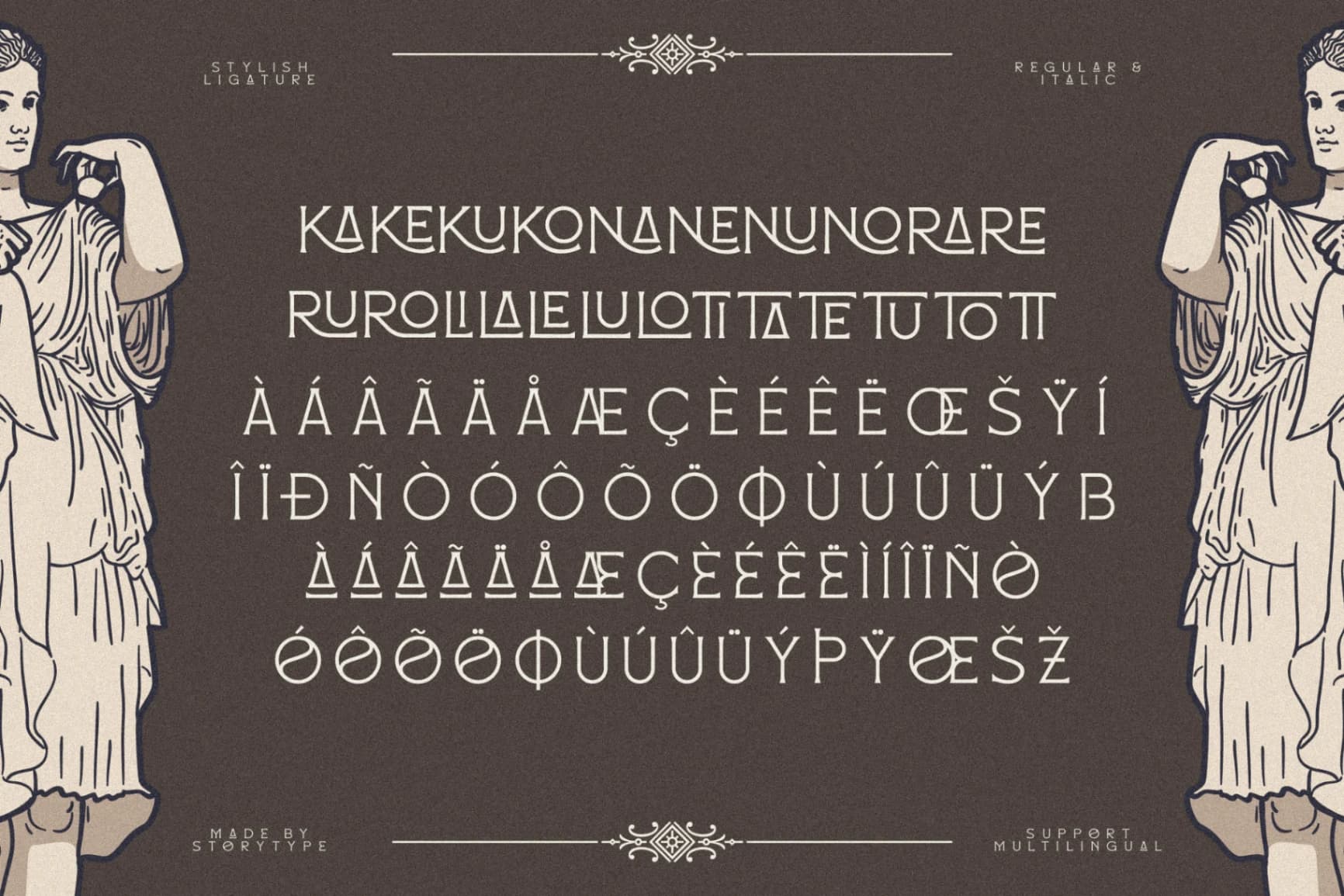 Preview 14 for Mackenzin - Display Typeface Font
