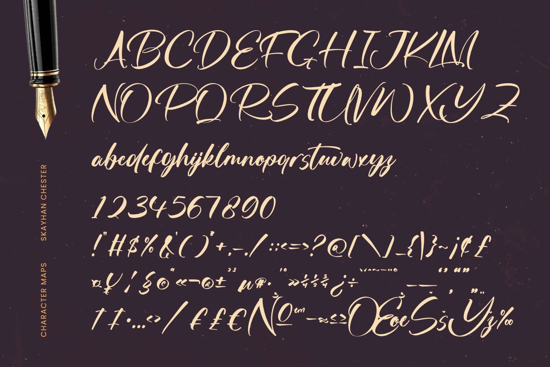 Preview 16 for Skayhan Chester - Bold Brush Font