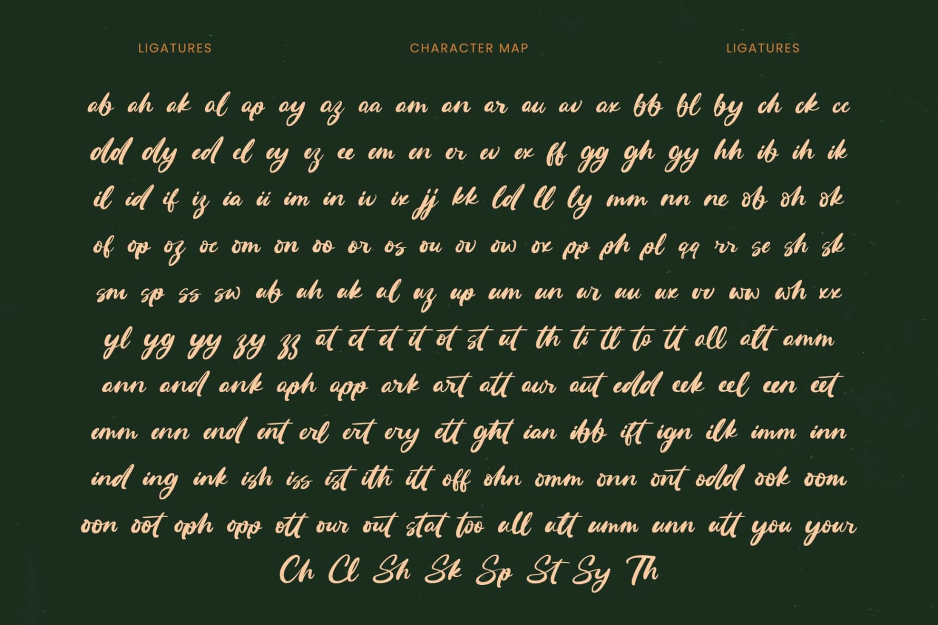 Preview 18 for Routine Oldnight - Modern Brush Font