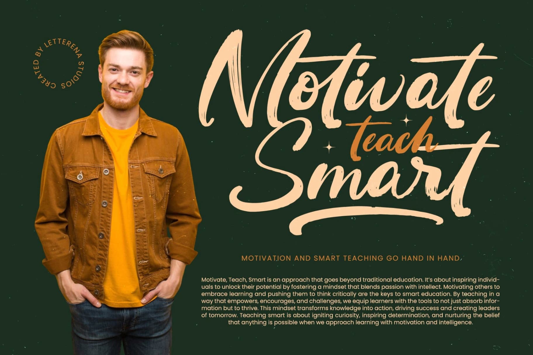 Preview 3 for Routine Oldnight - Modern Brush Font