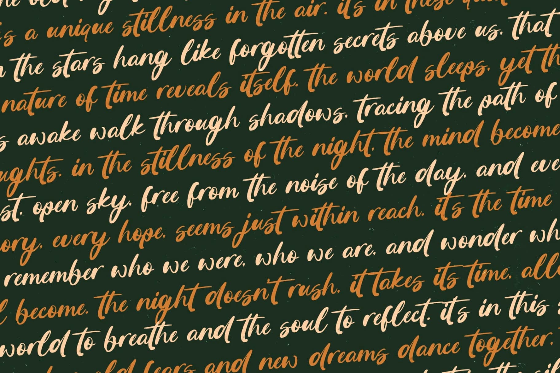Preview 11 for Routine Oldnight - Modern Brush Font
