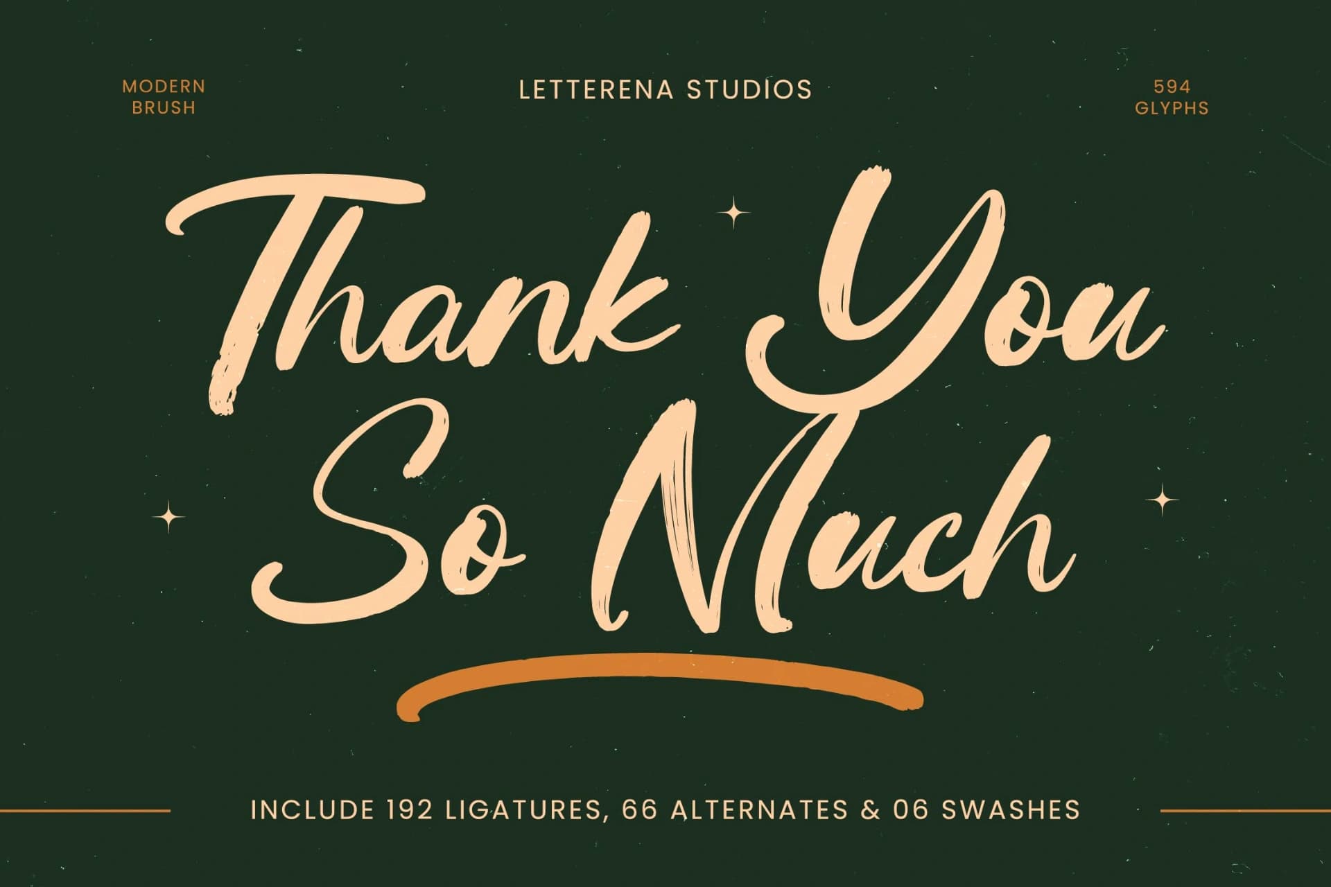 Preview 20 for Routine Oldnight - Modern Brush Font