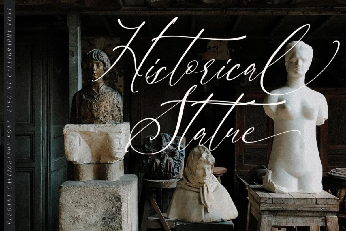 Preview 5 for Scarlet Flettcher - Elegant Calligraphy Font
