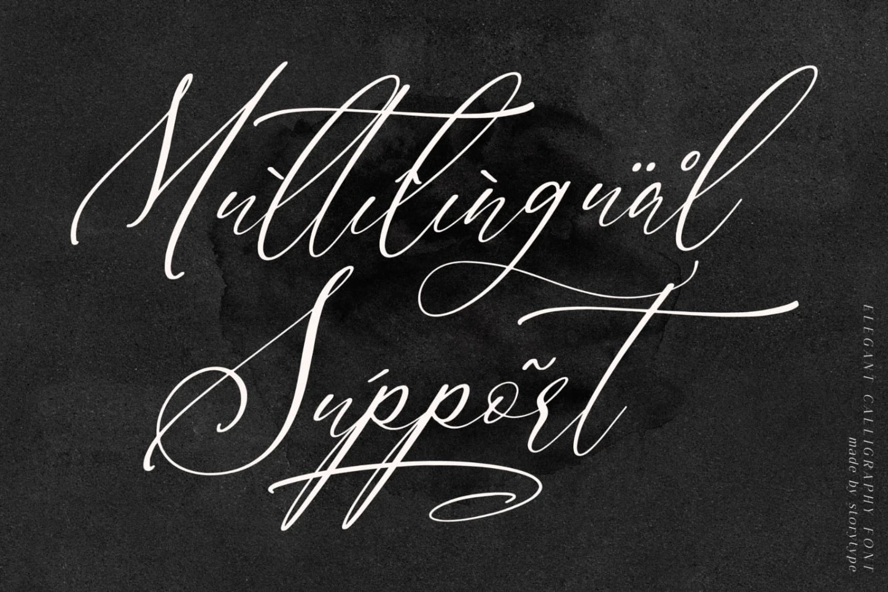 Preview 12 for Scarlet Flettcher - Elegant Calligraphy Font