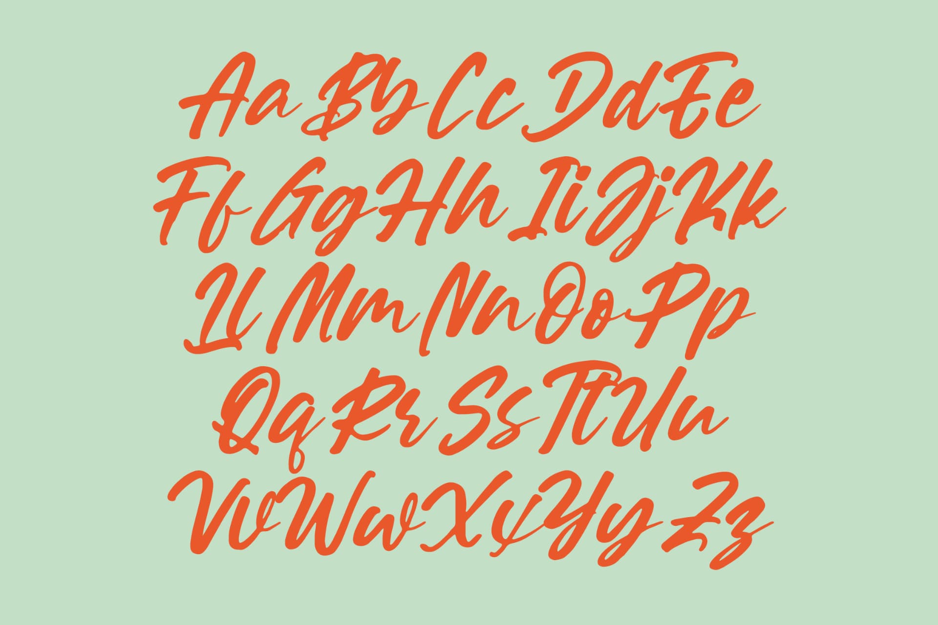 Preview 9 for Souther Daleska – Modern Brush Font