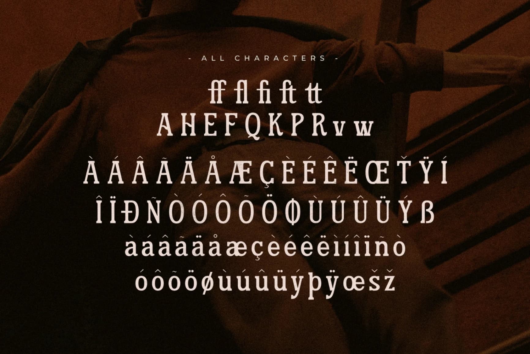 Preview 14 for Nirtiery Quentin - Vintage Slab Font