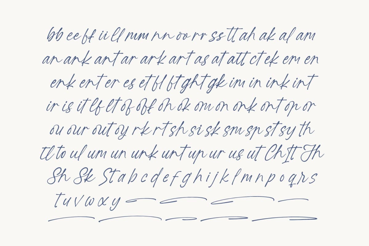 Preview 13 for Ratinel Boldies - Handwritten Ink Font