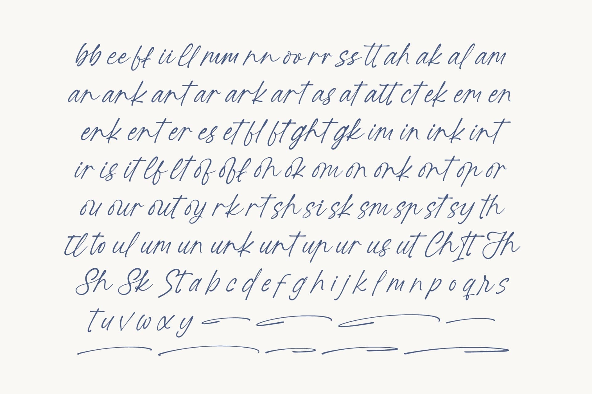Preview 13 for Ratinel Boldies - Handwritten Ink Font