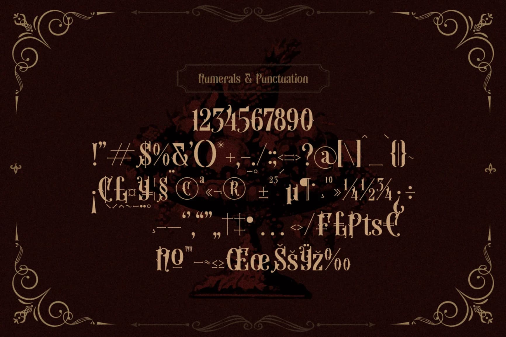 Preview 13 for The Warlock - Victorian Display Font