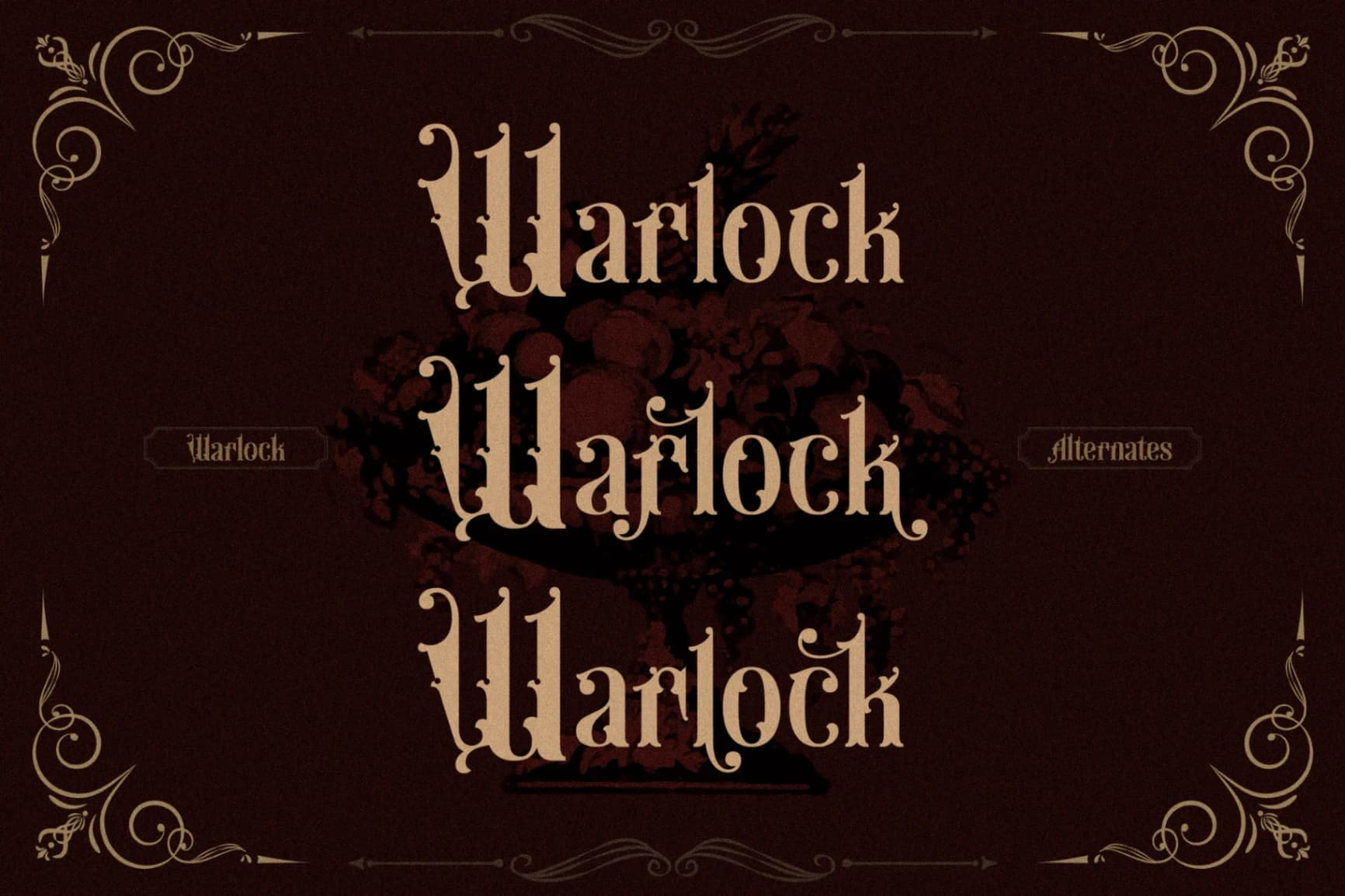 Preview 10 for The Warlock - Victorian Display Font
