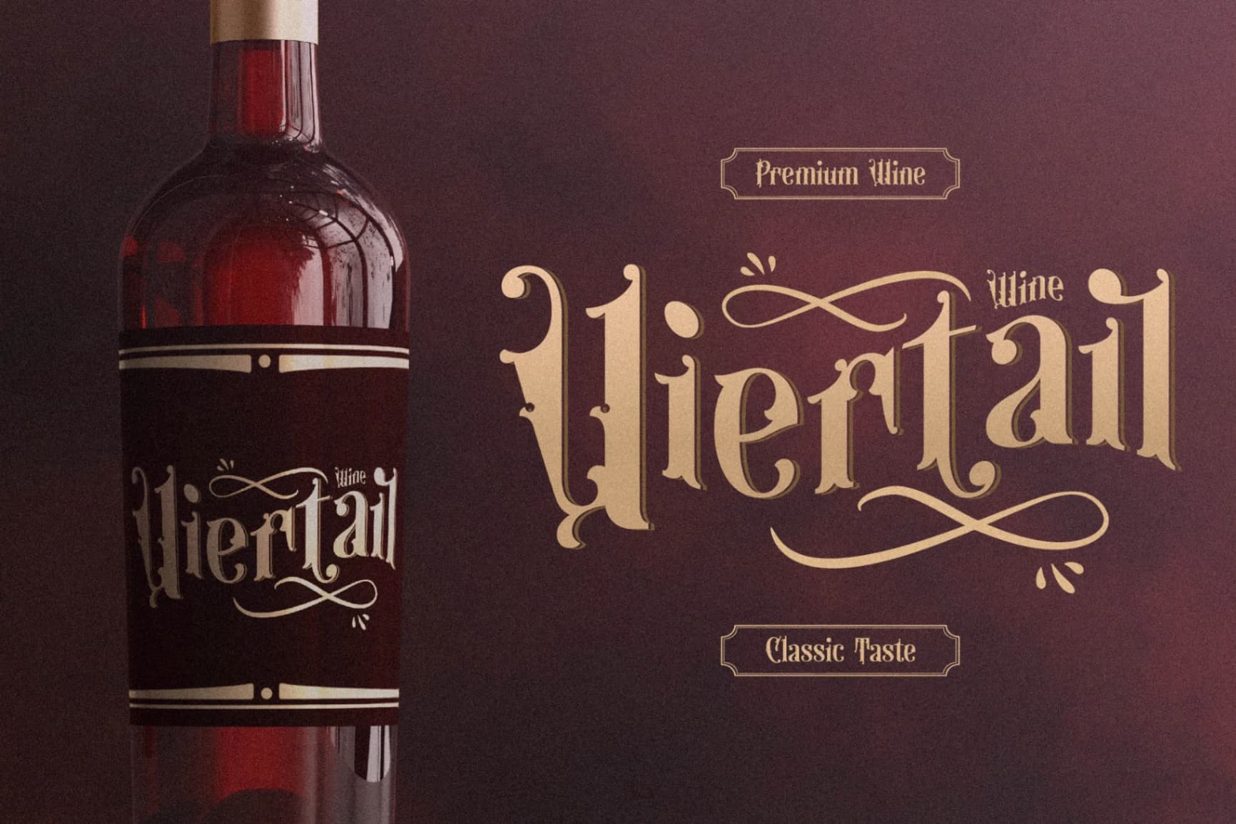 Preview 3 for The Warlock - Victorian Display Font
