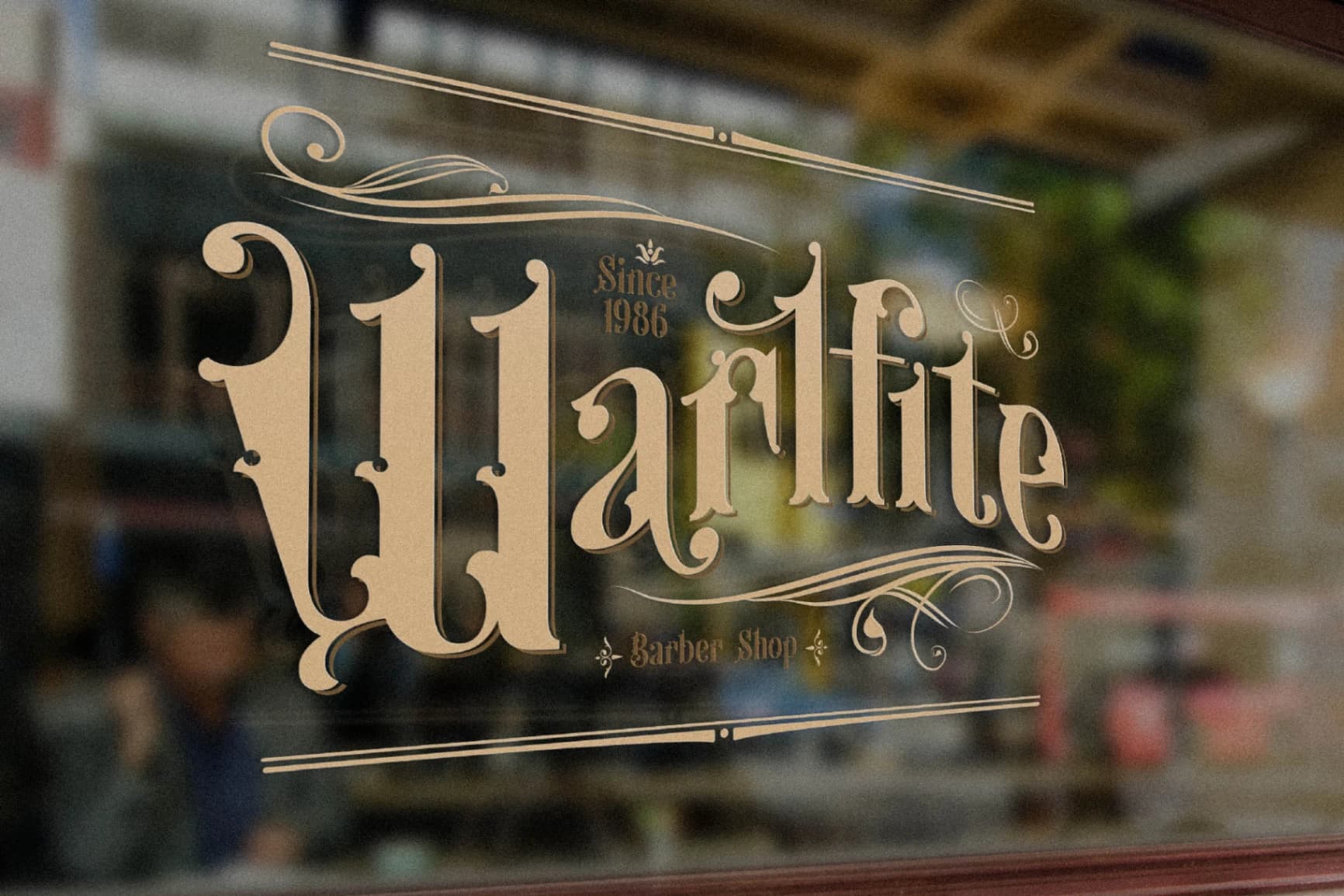 Preview 5 for The Warlock - Victorian Display Font