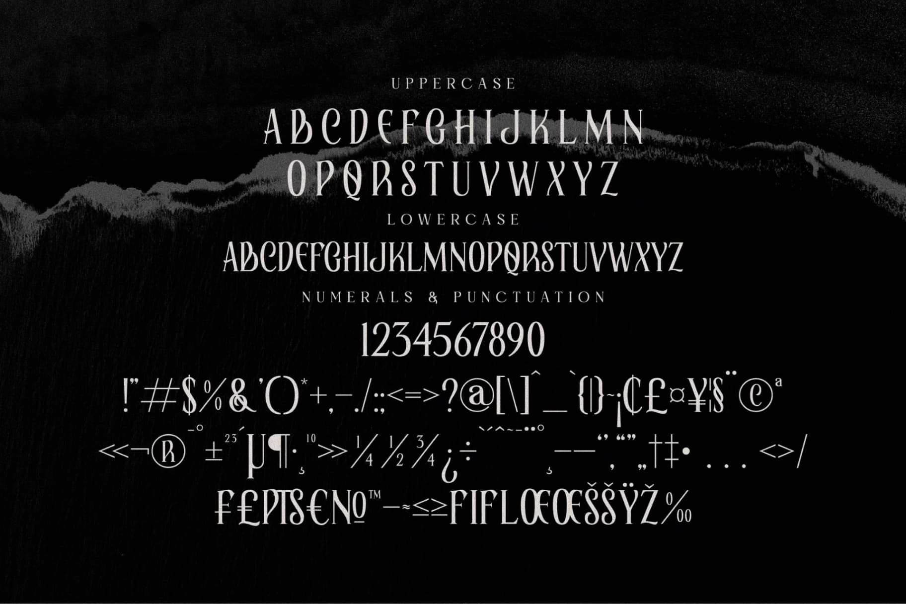Preview 16 for Elaphoras - Display Serif Font