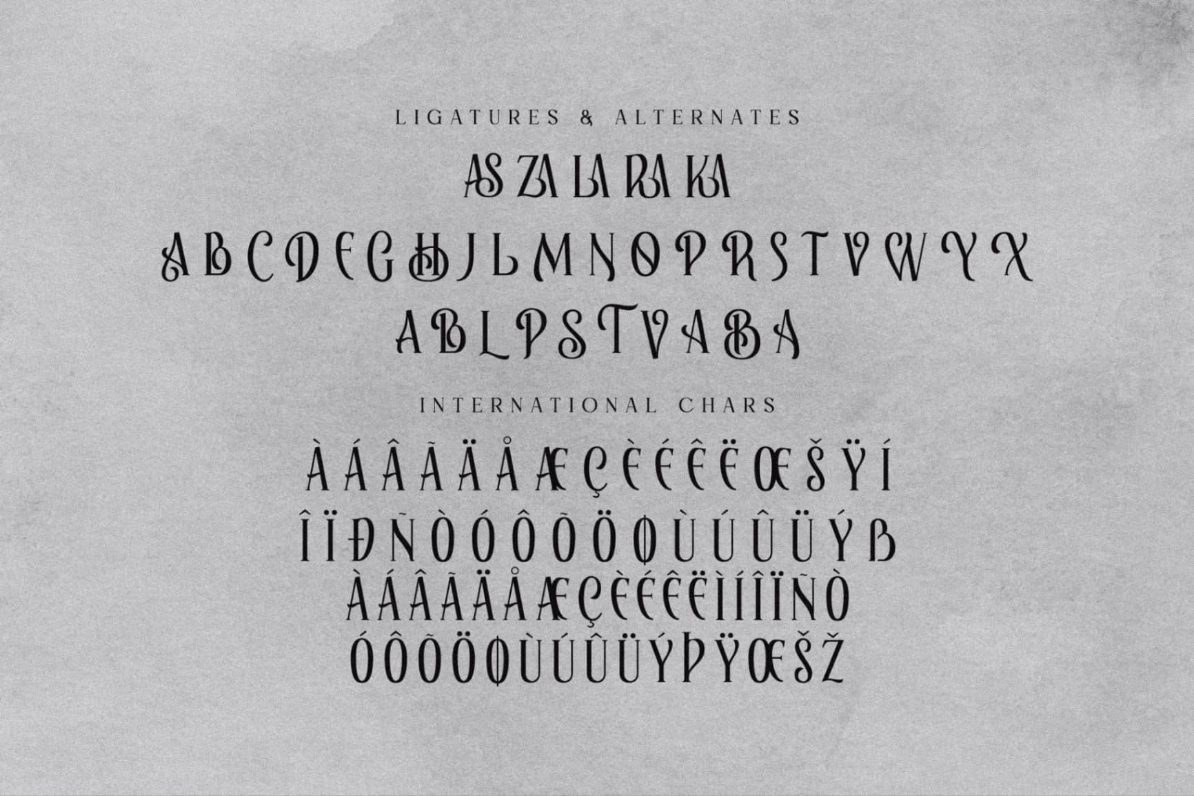 Preview 17 for Elaphoras - Display Serif Font