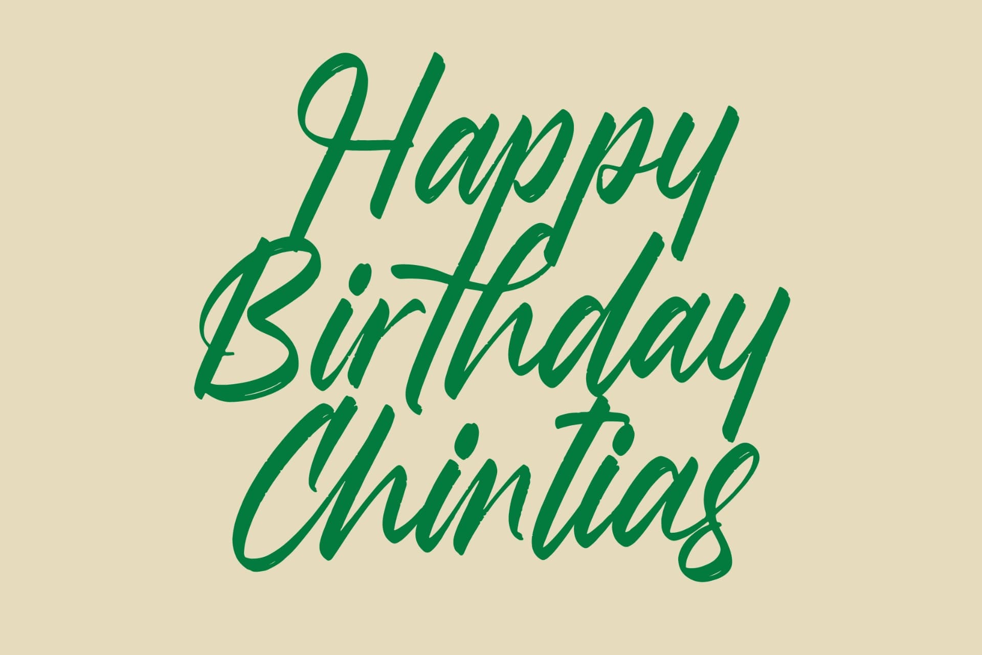 Preview 2 for Hamilton Brittany - Bold Brush Font