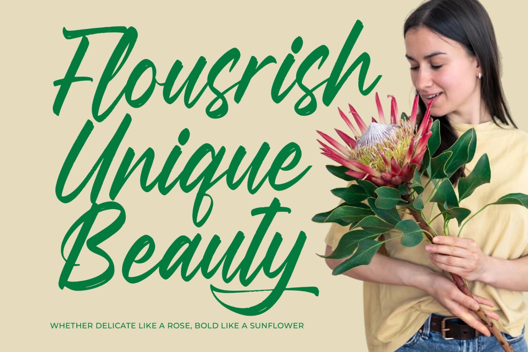Preview 4 for Hamilton Brittany - Bold Brush Font