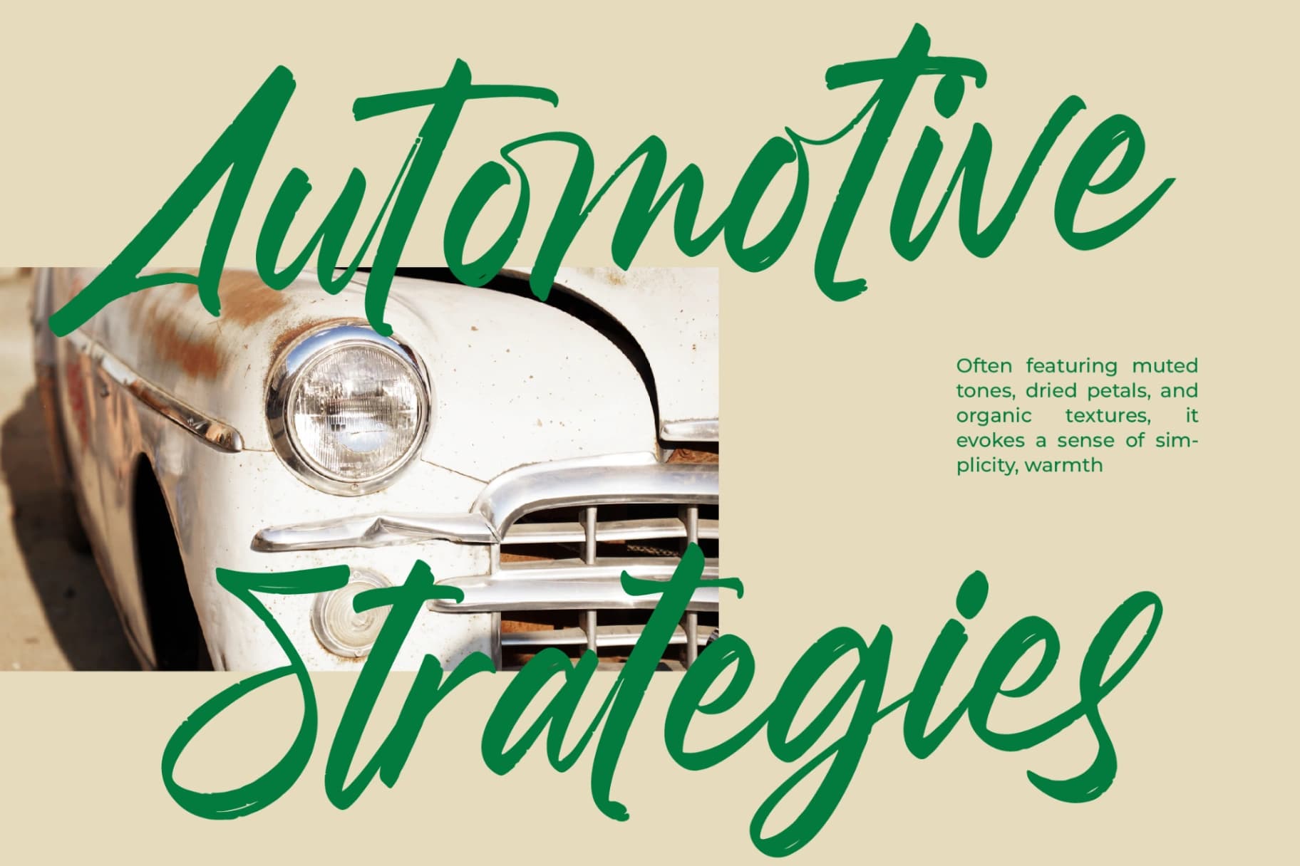 Preview 12 for Hamilton Brittany - Bold Brush Font