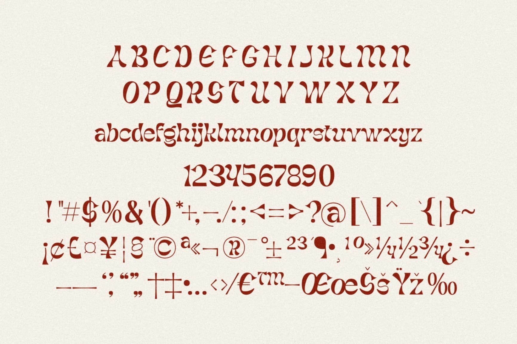Preview 13 for The Narlesh Plasttic - Contras Font