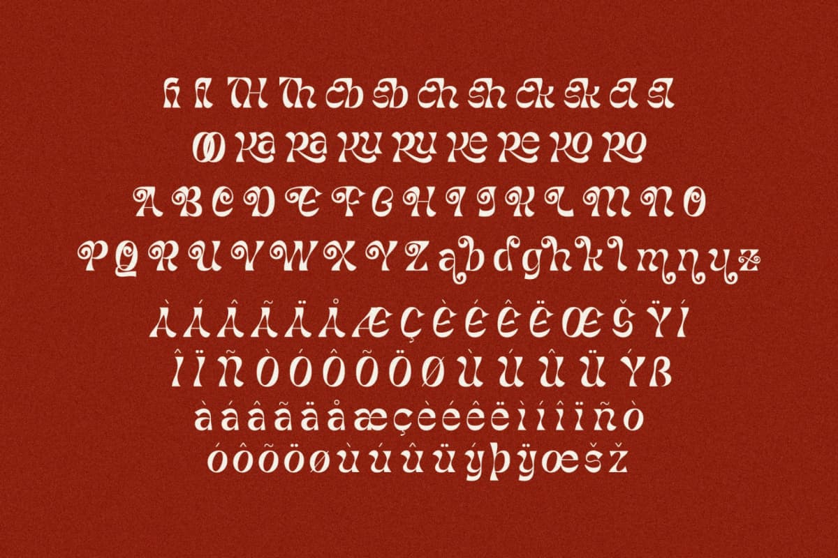 Preview 14 for The Narlesh Plasttic - Contras Font