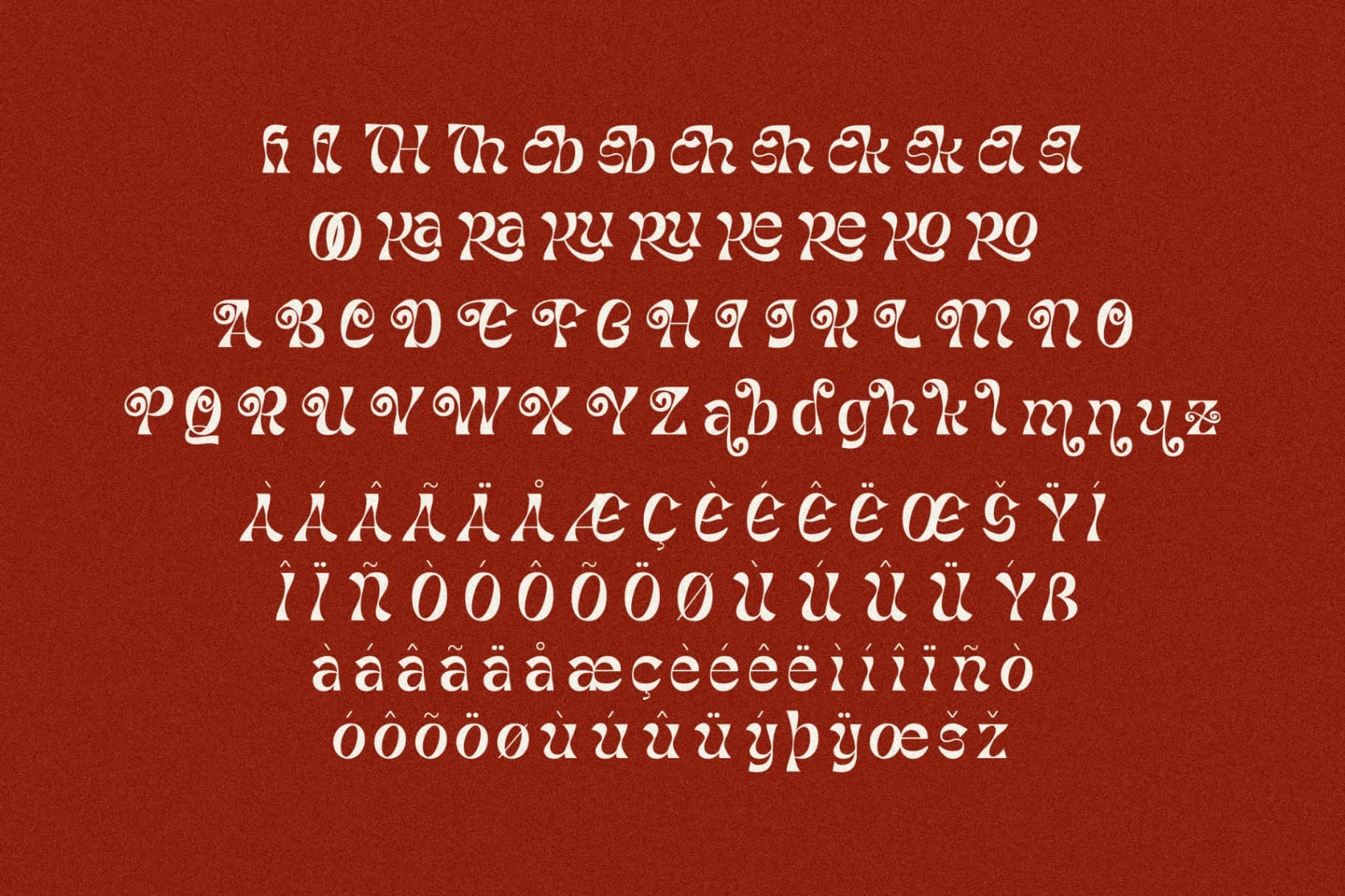 Preview 14 for The Narlesh Plasttic - Contras Font