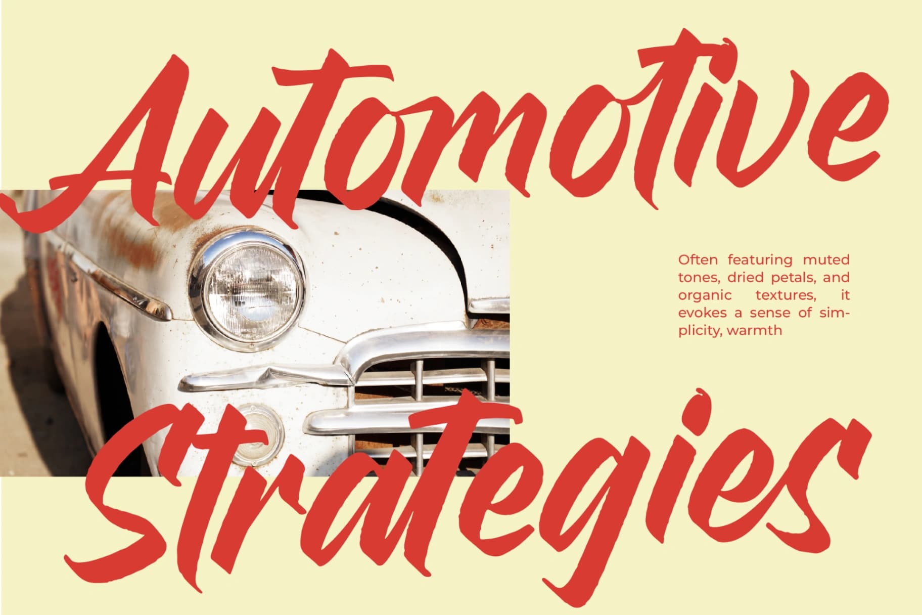 Preview 3 for Broklyn Enthusia - Bold Handwritten Font