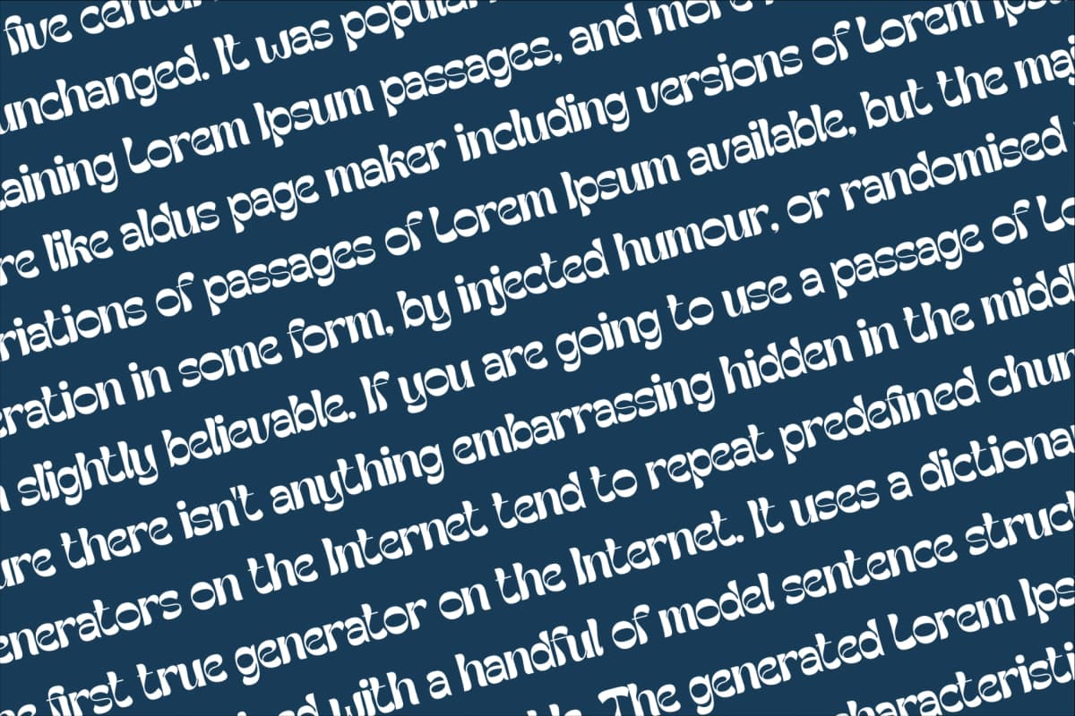 Groothe - Display Typeface Font font preview 8