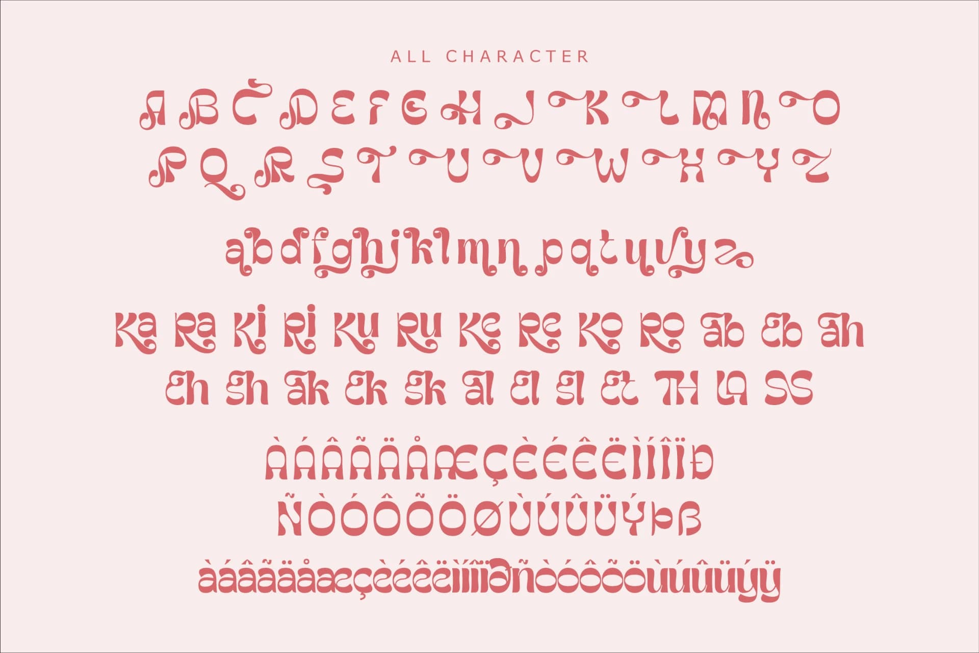 Preview 14 for Groothe - Display Typeface Font